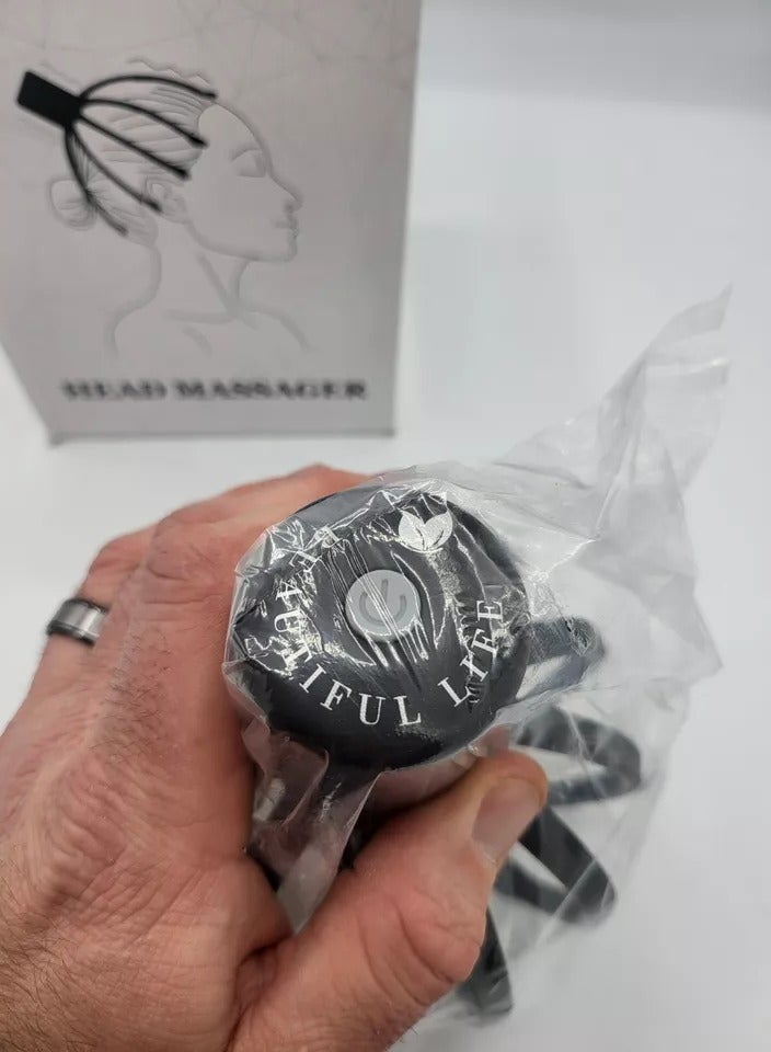 جهاز تدليك الرأس الكهربائي المحمول اللاسلكي يعمل بالبطارية - Image 3