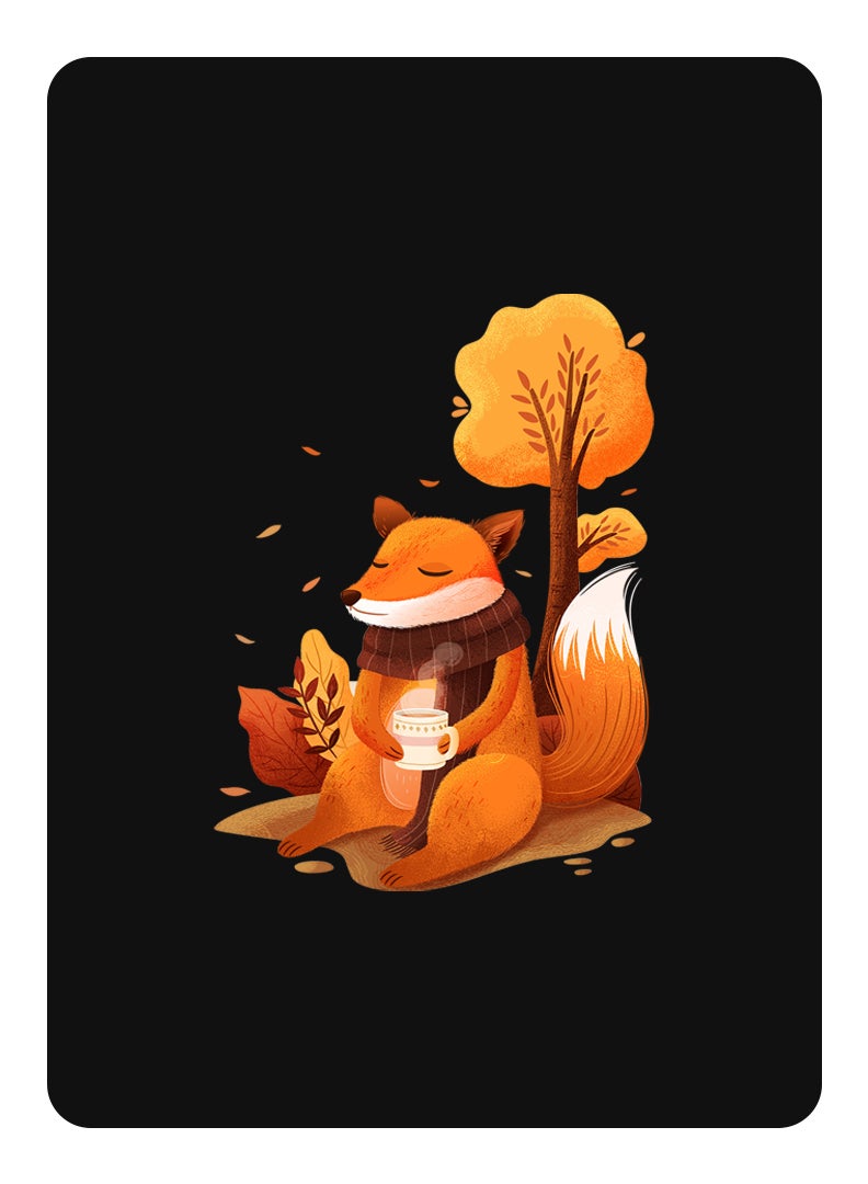 Theodor Protective Flip Case For Apple iPad 10.2 With Trifold Stand Auto Wake Sleep Shockproof Cover Fox - Image 1