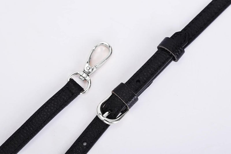 Live Up Full Grain Purse Strap Genuine Leather Replacement for Cross Body Bag Handbags - Image 5