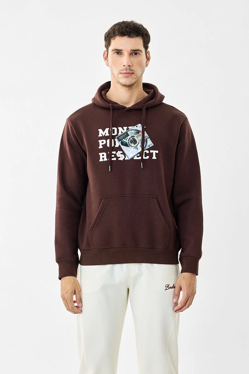 سنيتش Oversized Graphic Hoodie