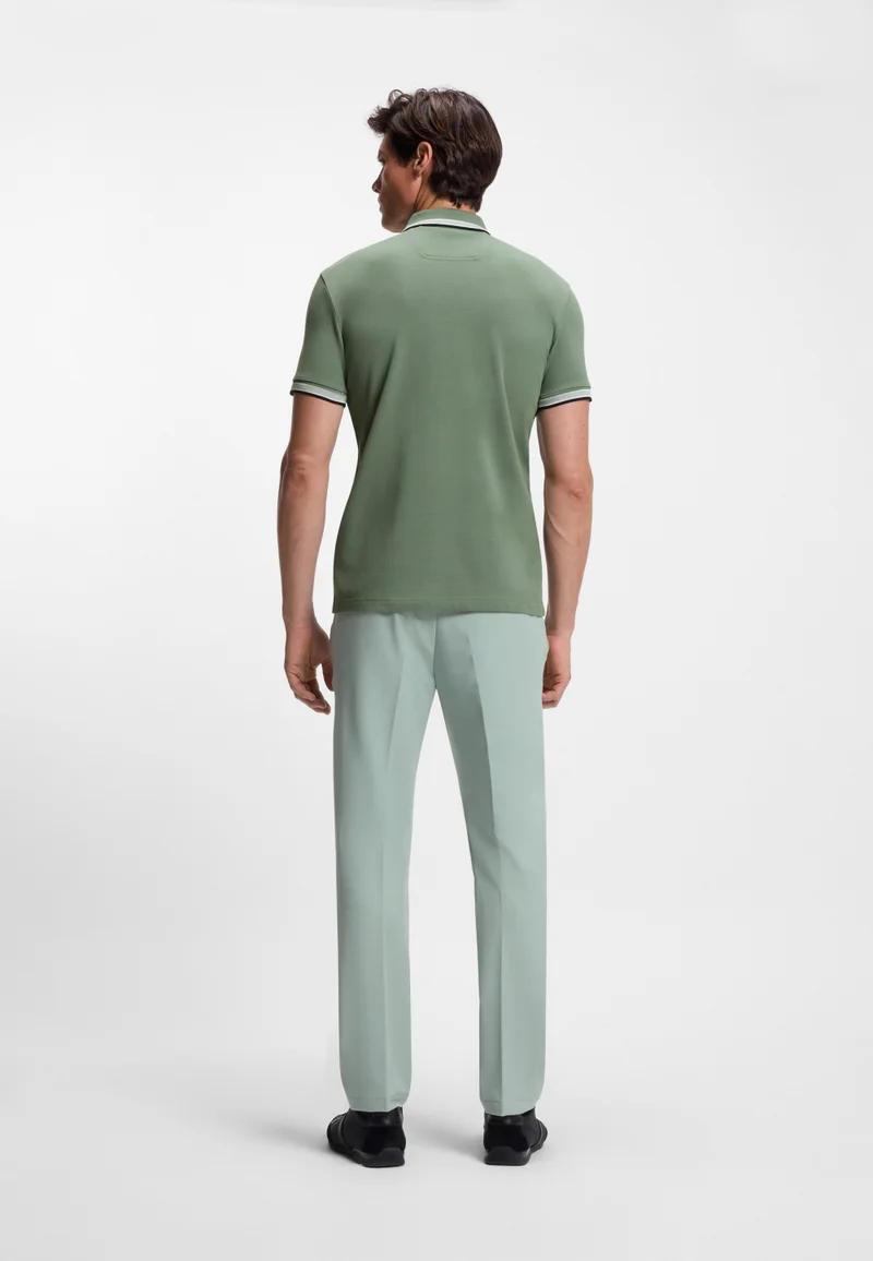 بوس Paddy polo shirt in cotton piqué