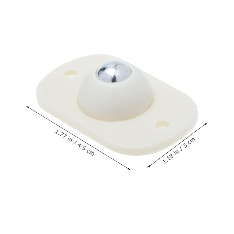 8Pcs Self Adhesive Caster Wheels For Storage Boxes Trash Cans Quiet Smooth Rolling Easy Installation - Image 2