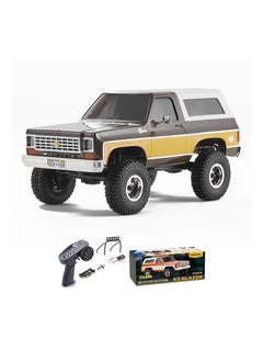 FMS K5 Blazer RC Crawler, FCX24 RC Trucks for Adults, Two Speed Switch RC Model,Brown