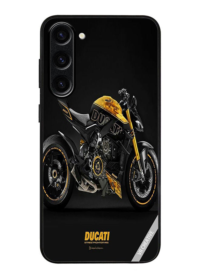 VR CREATIVE Protective Case Cover For Samsung Galaxy S23 Plus Ducati Design Multicolour - Image 1