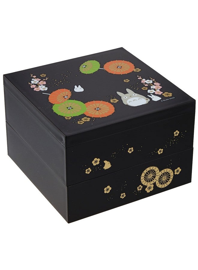 ستوديو جيبلي - جاري توتورو - توتورو، متزلج، أواني طلاء يابانية تقليدية - صندوق بينتو من طبقتين - Image 1