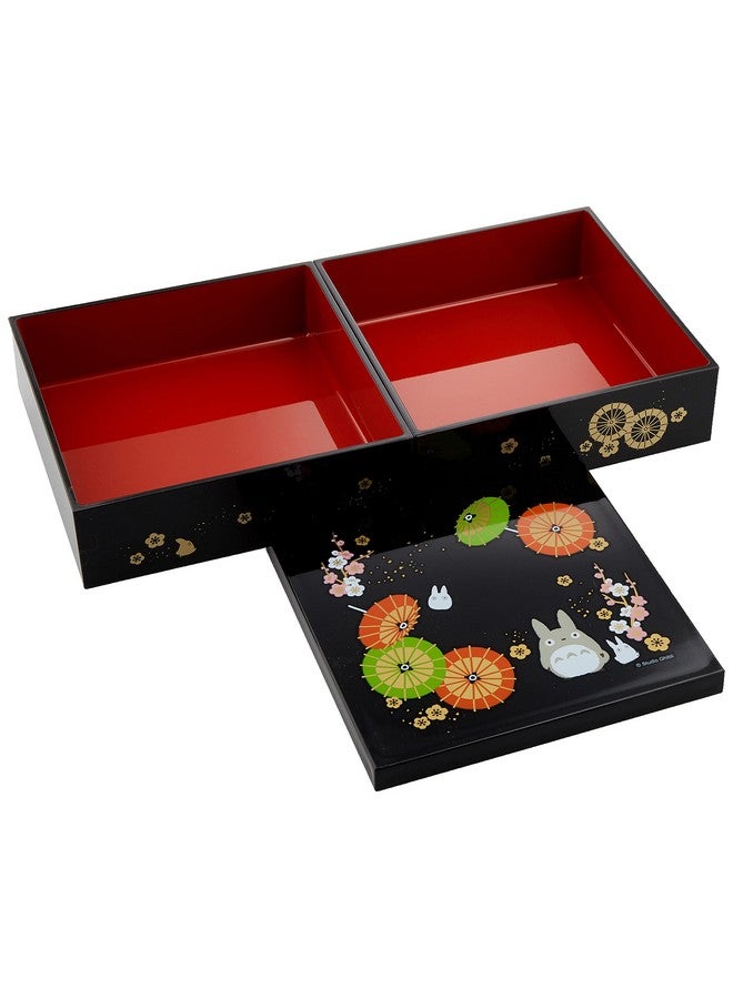 ستوديو جيبلي - جاري توتورو - توتورو، متزلج، أواني طلاء يابانية تقليدية - صندوق بينتو من طبقتين - Image 2