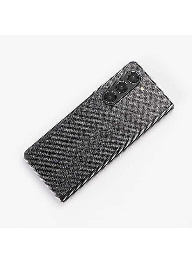 إيروريكس واقي شاشة لهاتف Samsung Galaxy Z Fold 5 5G، مع قطعتين من الزجاج المقوى، قطعة واحدة من واقي عدسة الكاميرا، قطعة واحدة من فيلم ألياف الكربون الداعم لقارئ بصمات الأصابع، سهل التركيب - Image 5