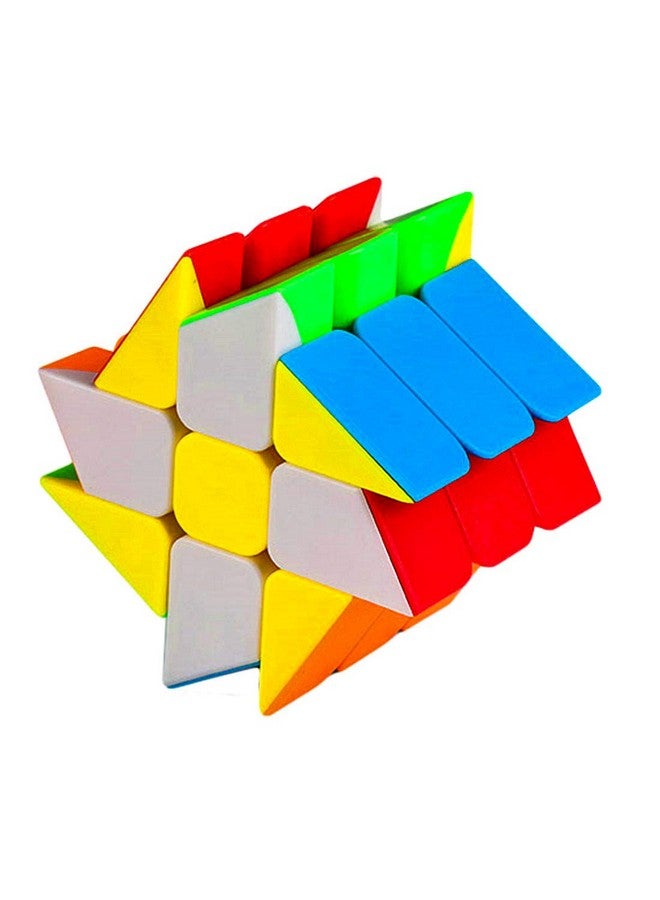 D ETERNAL Moyu Mofang Jiaoshi Windmill Cube High Speed Stickerless Magic Puzzle Cubes, Teen - Image 3