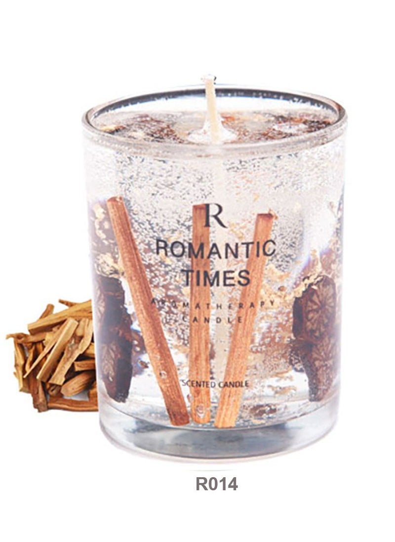 ROMANTIC TIMES Real Flower Jelly Scented Candle  - Image 1