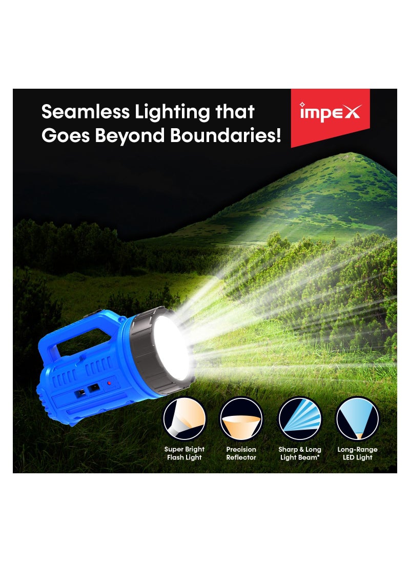 Impex Impex GLISTER G22B Rechargeable LED Flashlight  - Image 3