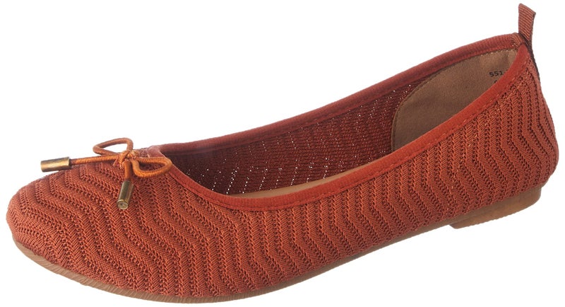 Bata Alex Ballerina Women's Tan Ballerina - 4 UK (5513756) - Image 1