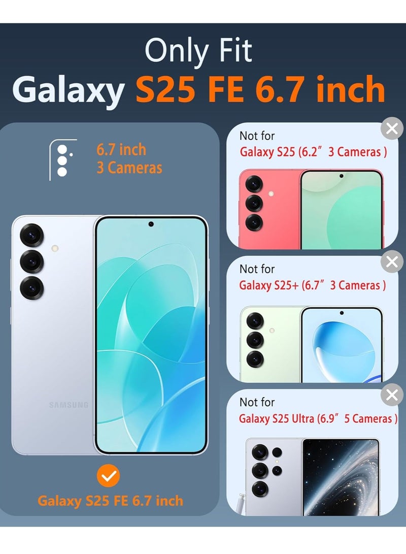 Houmt Samsung Galaxy S25 FE Case Soft Silicone Durable and Stylish Cover Samsung Galaxy S25 FE Slim Fit Shockproof Protection Phone Case for Samsung Galaxy S25 FE 6.7-inch - Image 2