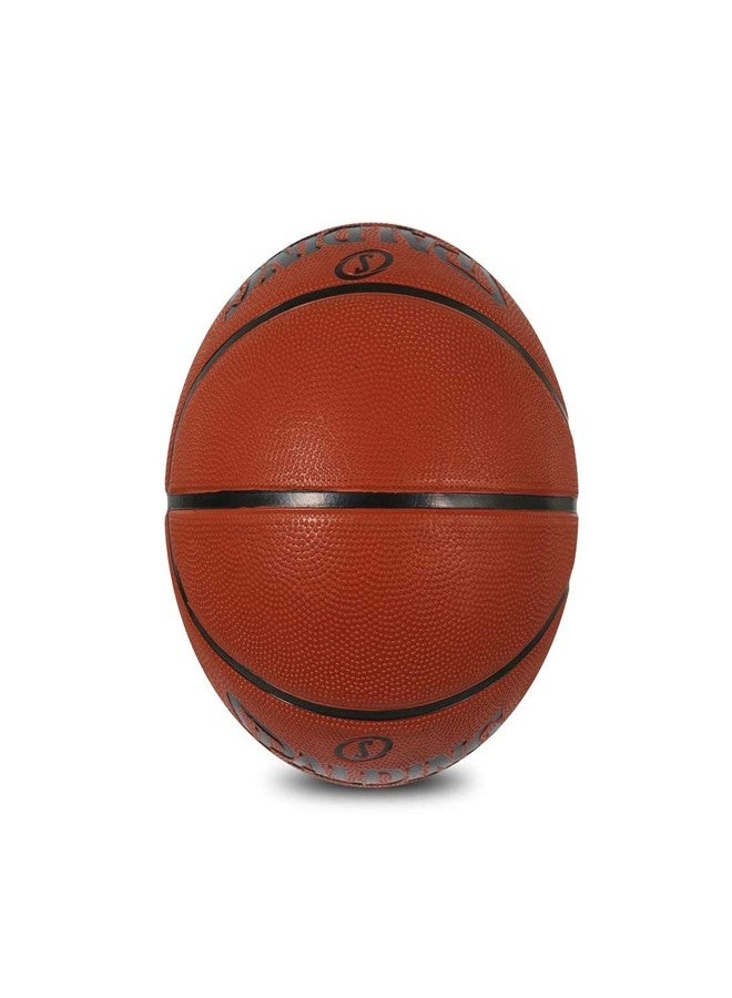 Spalding Cross Over Official Basketball Ball Senior Men Ball Size 6 + Air Pump - Image 4