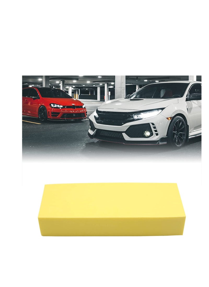 Generic - Yellow PVA Water Absorbing Sponge Foam Block Washing Cleaning Tool for Car - Image 1