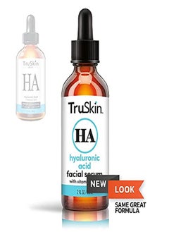 TruSkin Naturals L Hyaluronic Acid Hydrating Face Serum, 2 Fl Oz.  - Image 2
