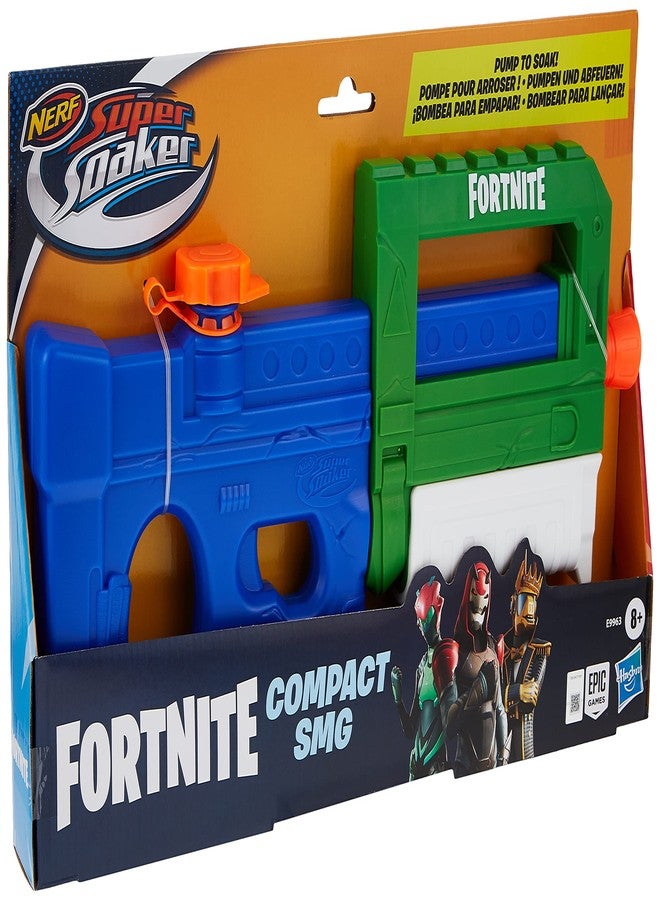 SUPER SOAKER Nerf Super Soaker Fortnite Compact SMG Water Blaster - Pump-Action Water-Drenching Fun - for Youth, Teens, Adults - Image 3