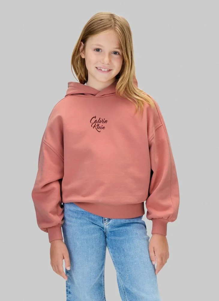 Calvin Klein Jeans Youth Graphic Pullover Hoodie