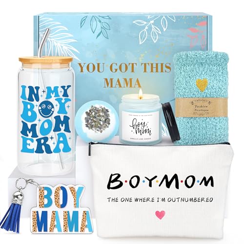 Verouis Boy Mom Gifts for New Mom Gifts for Women After Birth Pregnancy Gift for Expecting Moms New Mommy Essentials Boy Mama Gift for First Time Moms Essentials - Image 1