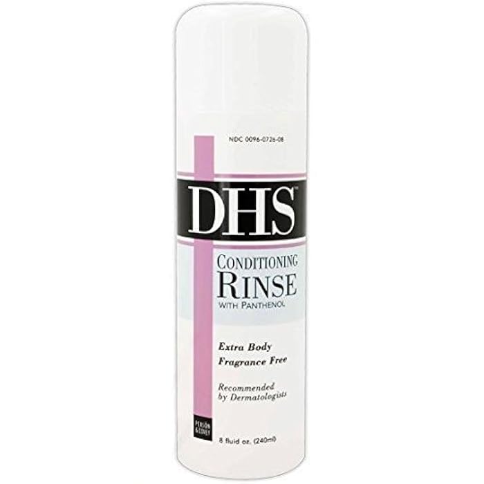 Dhs Conditioning Rinse With Panthenol, Fragrance Free - Buy Packs And Save (Pack Of 5)