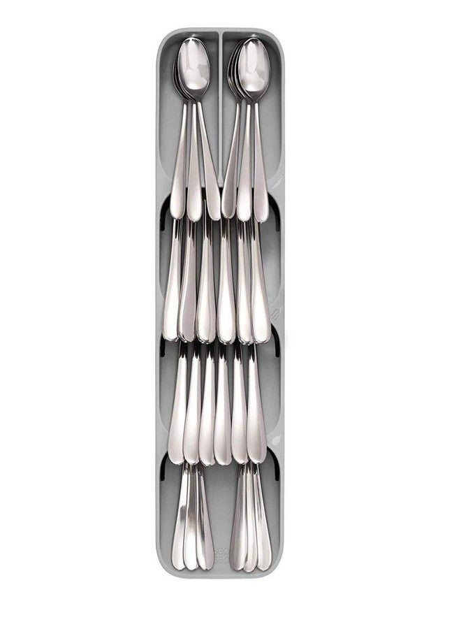 Toriox Drawer Storage Organizer Tray, Kitchen Cutlery Spoon Fork Storage, Kitchen Utensil Rack Holder Cutlery Divider Box (Multicolor) - Image 3