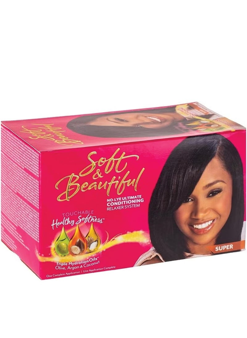 Soft & Beautiful No-Lye Ultimate Conditioning Relaxer - Super 