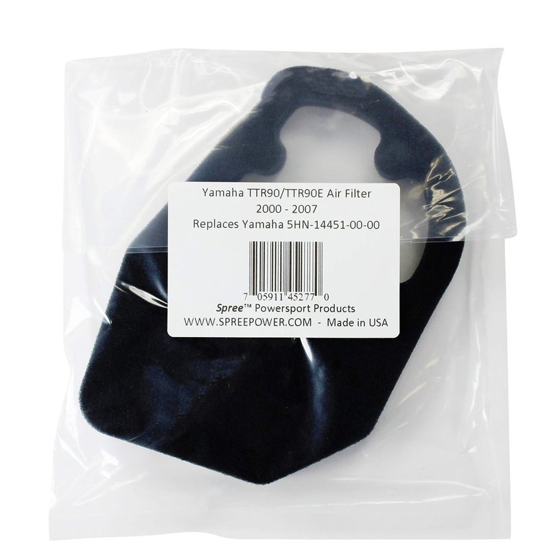 Spree فلتر هواء بديل/متوافق مع سبري لياماها TTR90 TTR90E (2000-2007) - Image 2