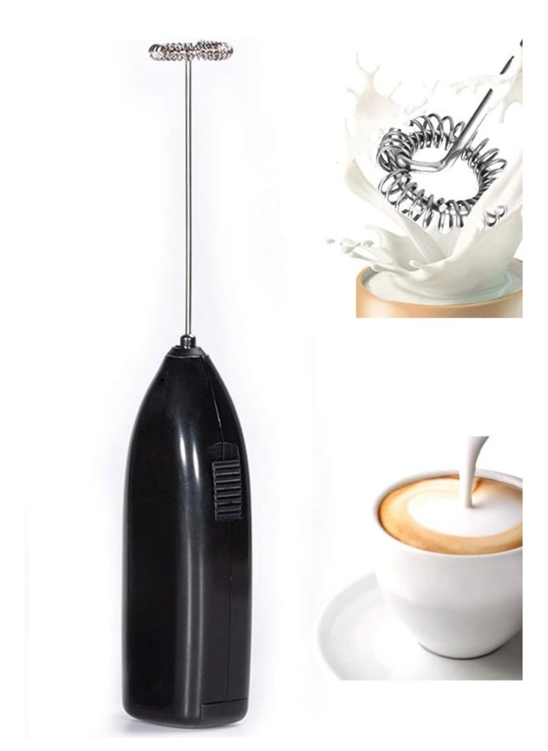 CleanWave - The Pure Effect Milk Frother Handheld - Battery Operated Electric Whisk for Coffee, Latte, Cappuccino, Matcha & More – Mini Mixer & Foamer for Barista-Style Drinks at Home  - Image 1