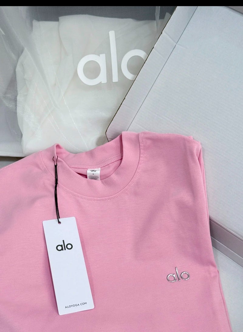 alo Alo loose-fitting T-shirt for both men and women, summer short-sleeved  - Image 1