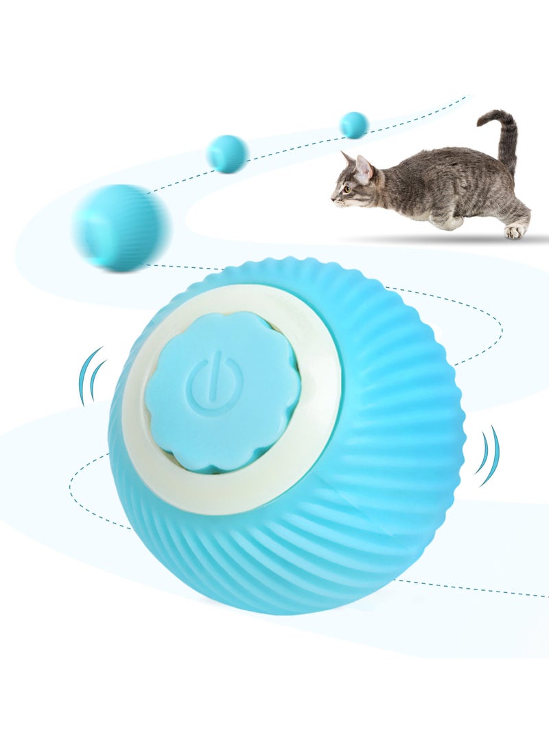 RTYY - Interactive Cat Ball Toy, Intelligent Cat Toys with LED Lights, Automatic Moving Rolling Ball for Indoor Cats, Cat Automatic Toy - Image 1