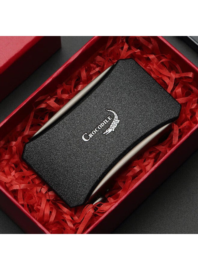 Crocodile T-shirt, Qixi Gift For Men, Automatic Buckle, No Strap, For Young Men, Inner Wear Style, Belt Buckle With Card Slot, Wearable - Image 1