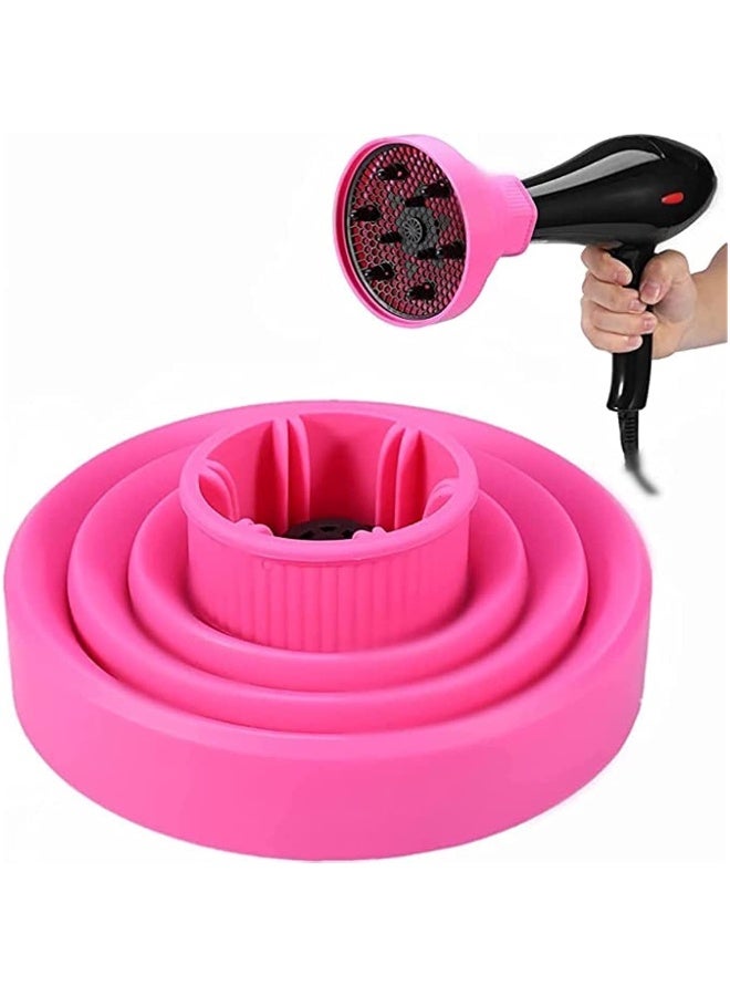 Diffuser Series Universal Silicone Diffuser Universal Silicone Diffuser Foldable Silicone Diffuser Hair Dryer Travel Diffuser Silicone Hair Dryer With 1.6-1.8 Inch Nozzle  - Image 1