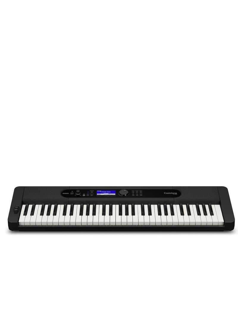 CASIO - CT-S400 61 Key Portable Keyboard - Image 1