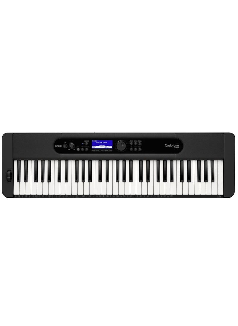 CASIO - CT-S400 61 Key Portable Keyboard - Image 1