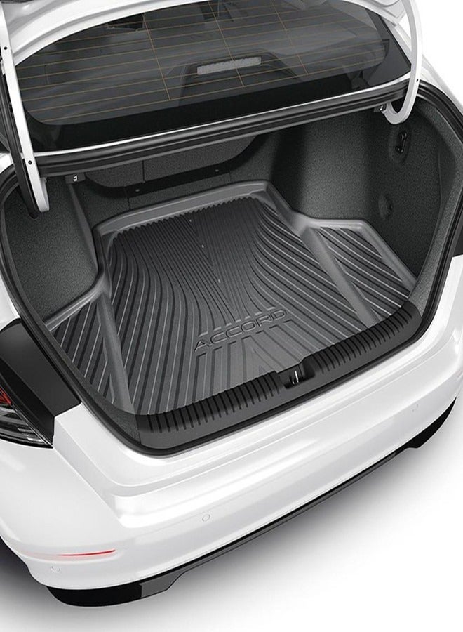 Generic Honda Accord Trunk Mat, Rear Cargo Boot Liner for Accord 10th Gen 2018-2022 Models, Tpe Trunk Mat, Accord Accessories  - Image 3