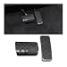 HZEL Car Pedal Cover 2PCS Aluminum Alloy Vehicle Accelerator Gas Brake Pedal Pads Non Slip No Drilling Auto Interior Foot Pedal Kit Compatible with 20112025 Grand Cherokee DurangoBlack - Image 2