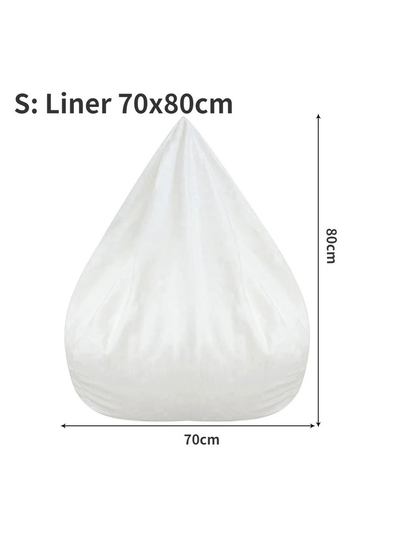 AROAQ Large Outdoor Bean Bag Chair Cover Comfortable Lazy Sofa Seat Without Filler Removable Washable Couch Cover and Inner Liner