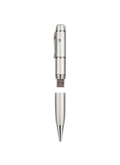 BURAQ 3 in 1 Laser Pen Style USB Flash Disk, Silver (2GB)(Silver)  - Image 2