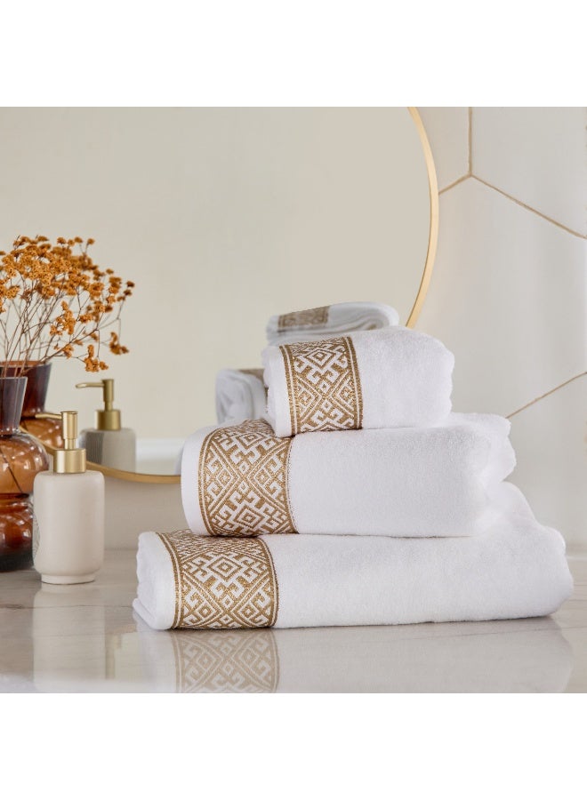 Home Box منشفة يد قطنية بيضاء للمنزل - Image 4