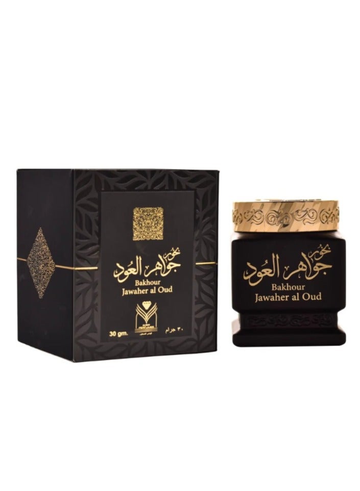 AL MAS Jawaher Al Oud Incense 30 g - Image 1