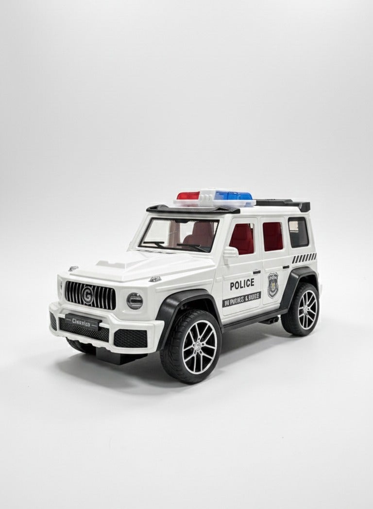 FUN MOMENT Pull Back Police Car Model - Image 1