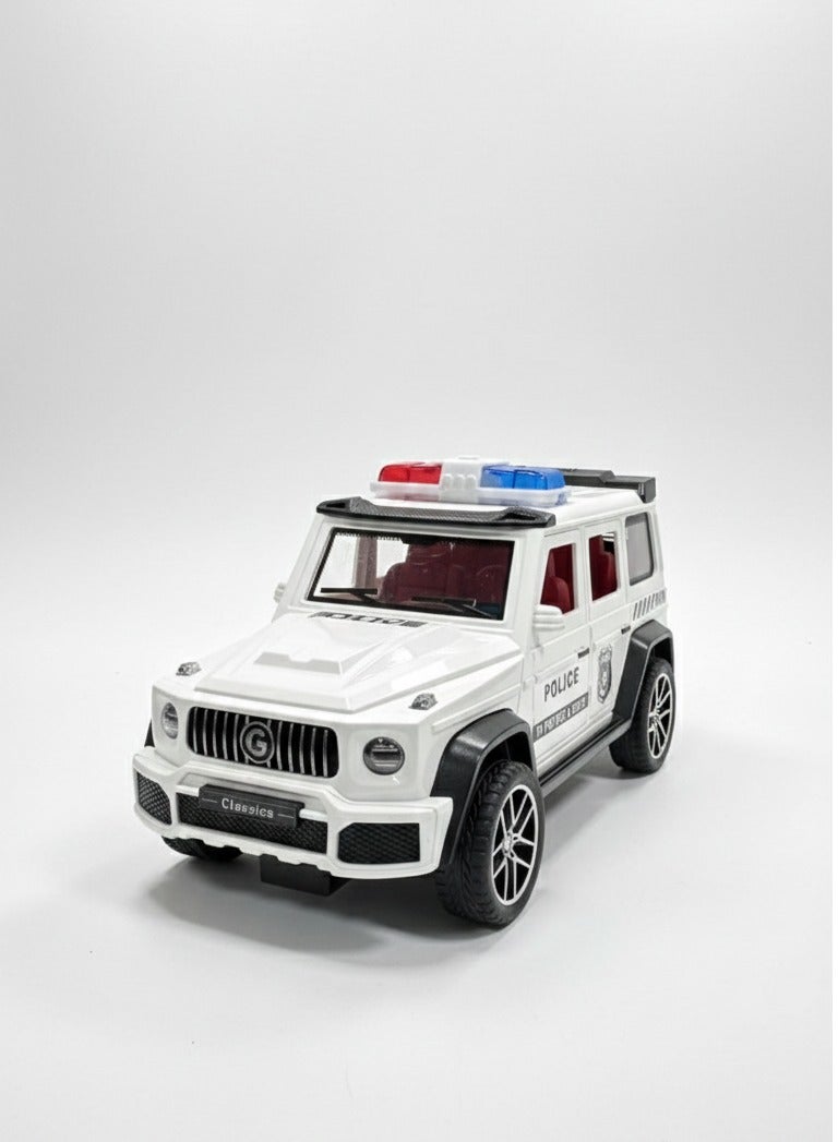FUN MOMENT Pull Back Police Car Model - Image 2