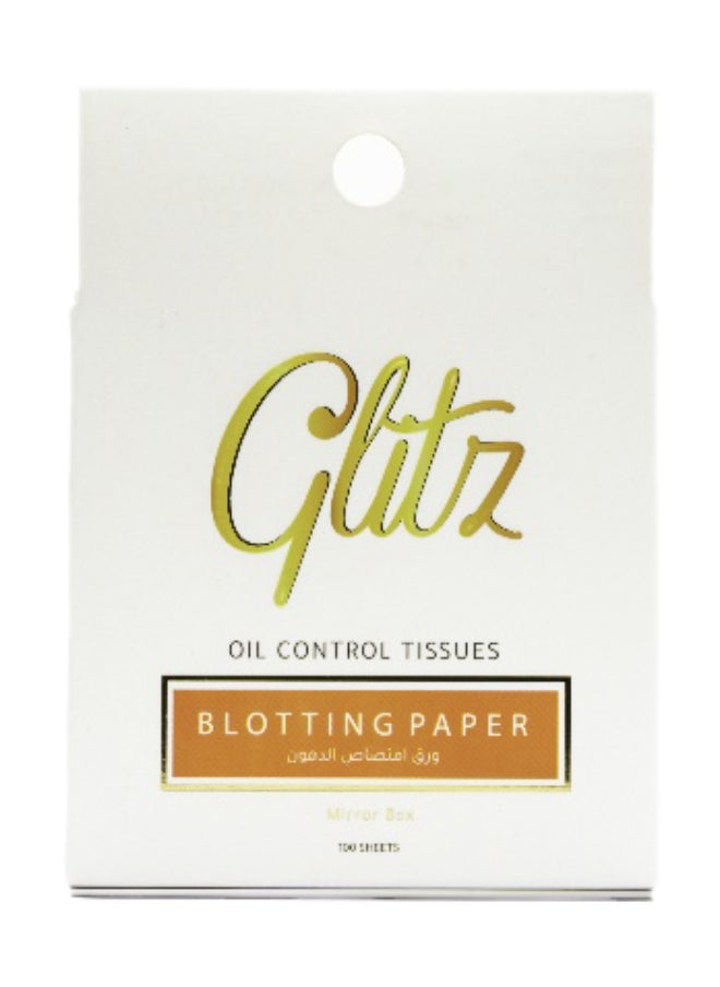 Glitz - 100 Pieces Blotting Paper Tissues - Image 1