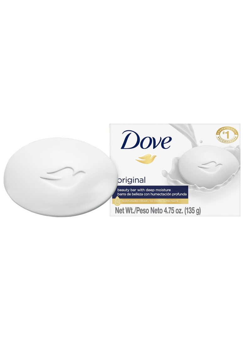 Dove Beauty Bar with Deep Moisture, Original - 135g - Image 1