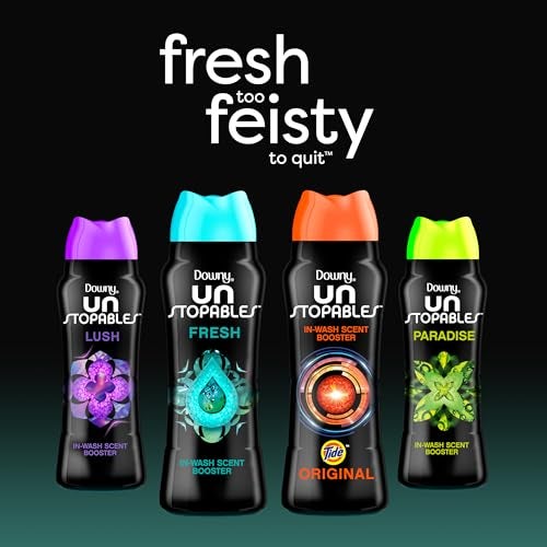 Downy كرات تعزيز الرائحة من داوني أنستوبابلز، رائحة الجنة، 24 أونصة، كرات غسيل لحماية الروائح، كرات تعزيز الرائحة من داوني، معززات رائحة الغسيل - Image 3