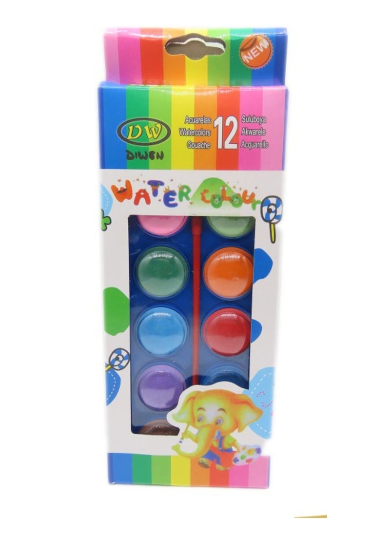 DW Watercolors Acuarelas Gouache (Pack of 12 Colors)  - Image 2