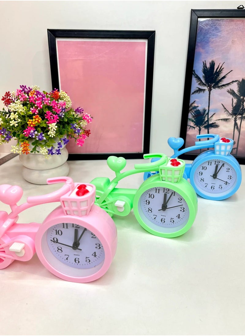 CME Bicycle Clock Multi color  - Image 2