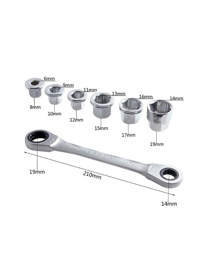 Loquat Socket Wrench Set Silver 25x25x35cm - Image 3
