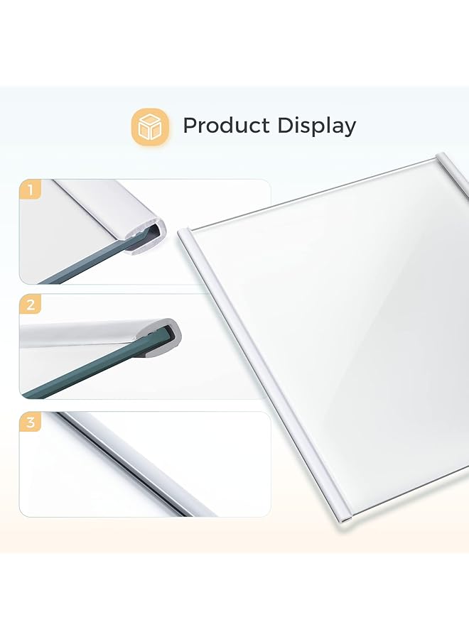 erorex W11130202 Freezer Glass Shelf Replacement Compatible With Whirlpool Refrigerator W10527848 W10773886 Wpw10527848 Fridge Tempered Glass Shelf Shelf Size 11.69 Inch - Image 5