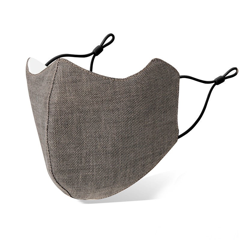 3-Layer Cotton Mask Warm Eye Corner Thickened Amazon Cold Protection 3D Three-Dimensional Autumn and Winter Mask Cloth Mask Cross-Border Curry 