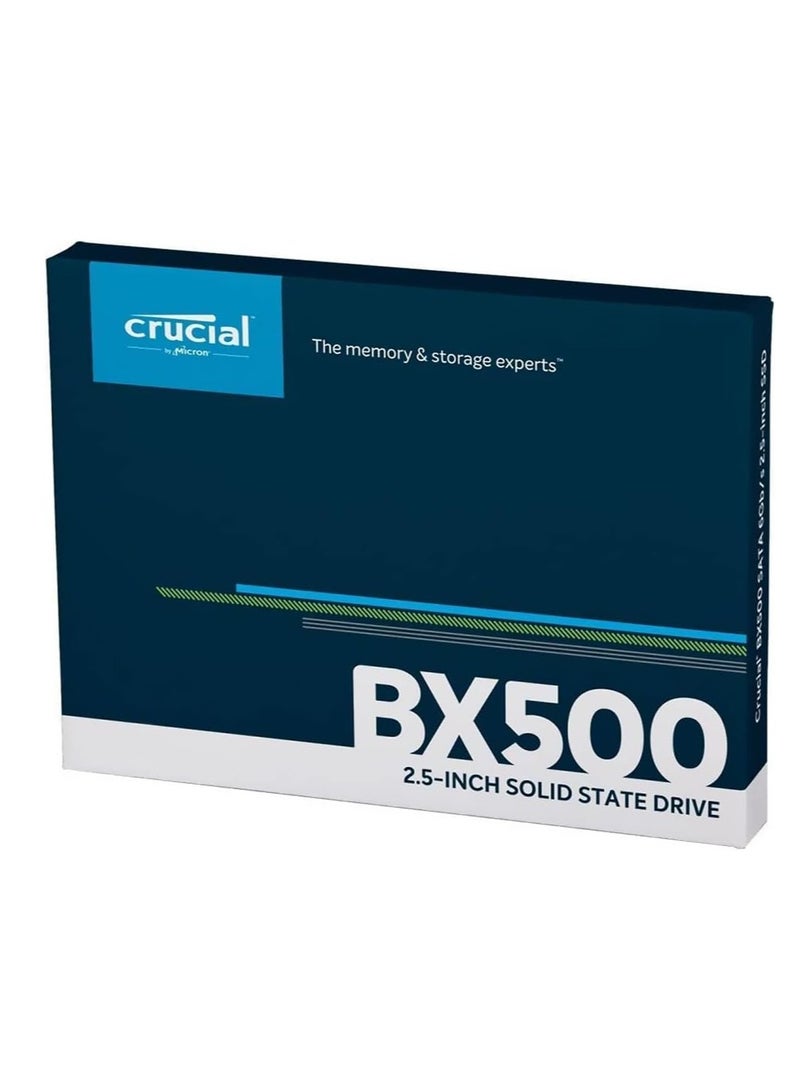 Crucial BX500 500GB 3D NAND SATA 2.5-inch SSD Internal SSD 500 GB - Image 1